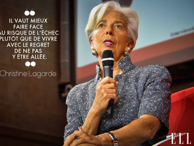 Christine Lagarde ha partecipato a ELLE Active! Paris, e noi?